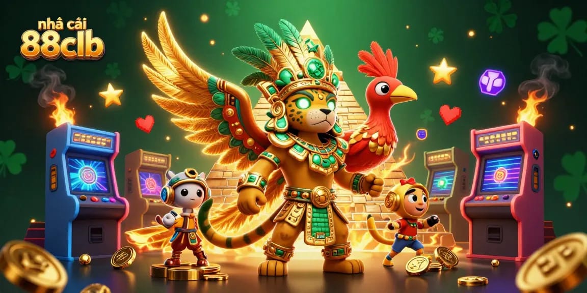 Experience thrills at nhà cái 88clb with vibrant games and a captivating Mayan-inspired theme.