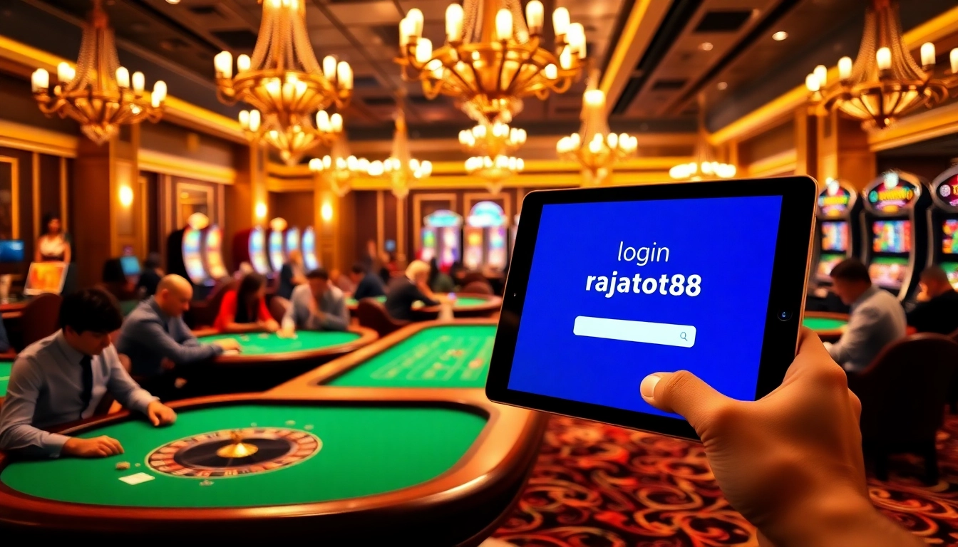 Join the excitement at rajatoto88 login with thrilling casino games and big wins ahead.