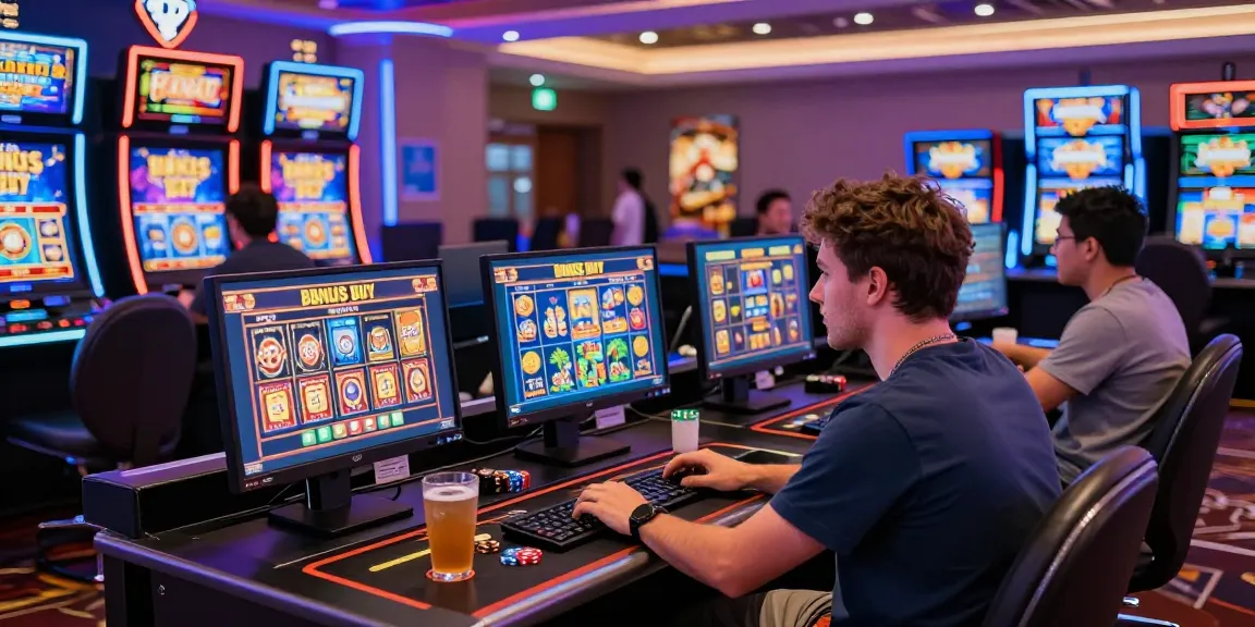Engaging casino scene at https://chagency.co.uk showcasing Bonus Buy slots excitement with players immersed in the gaming experience.