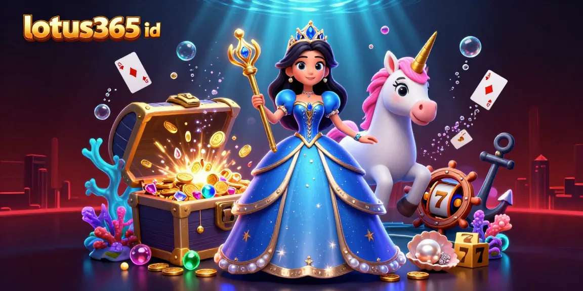 Experience the excitement of casino gaming with lotus365 id, as a stunning character holds a scepter amidst vibrant imagery.