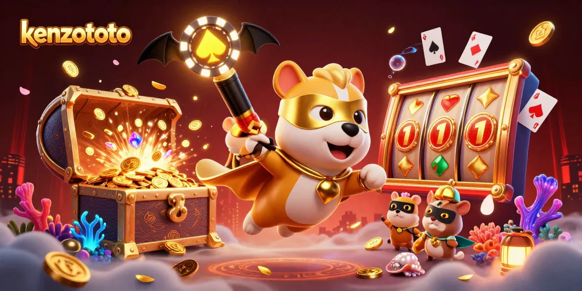 Experience immersive gaming action with kenzototo's exhilarating slot games and jackpots!