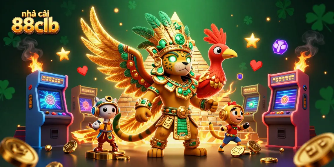Experience thrills at nhà cái 88clb with vibrant games and a captivating Mayan-inspired theme.