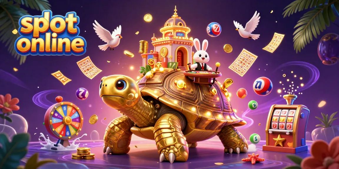 Terlibat dalam aksi slot online yang memikat dengan elemen berwarna-warni dan suasana kasino yang meriah.
