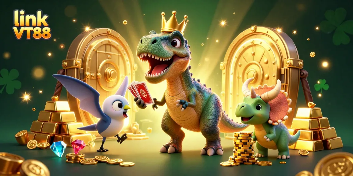 Experience exhilarating gameplay at link VT88 with vibrant casino characters in a magical setting.