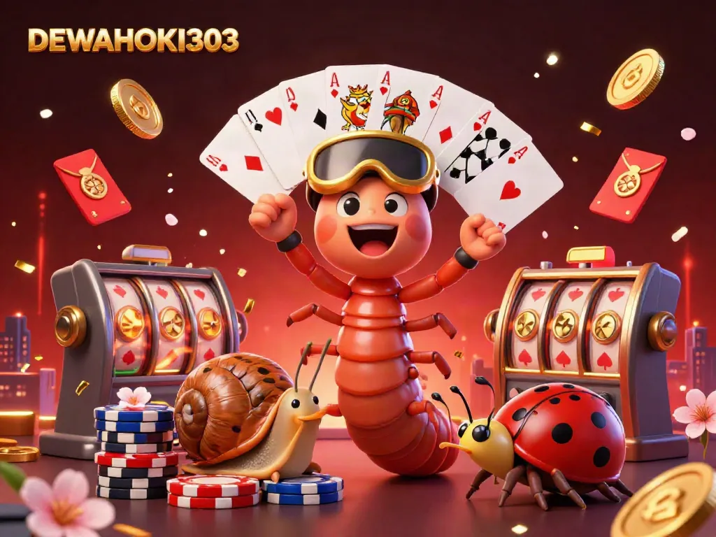 Dapatkan jackpot di DEWAHOKI303 dengan dealer kartun unik dan elemen permainan yang menakjubkan.
