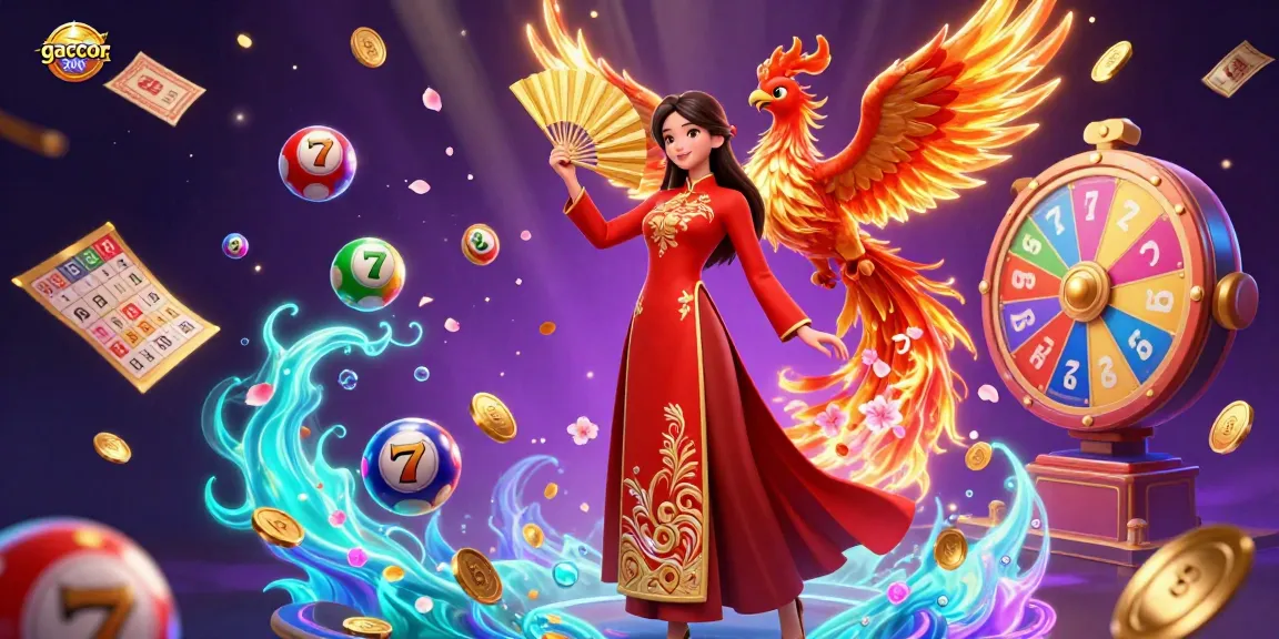 Join the excitement at gacor 200 with a vibrant slot game featuring lottery balls and golden prizes.