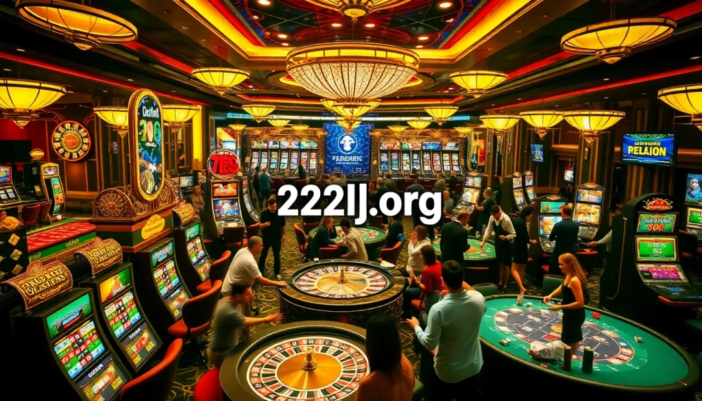 Experience the thrill of winning at 22jl org with vibrant casino games and engaging players.