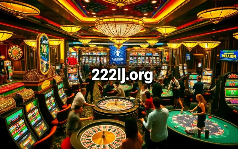 Experience the thrill of winning at 22jl org with vibrant casino games and engaging players.